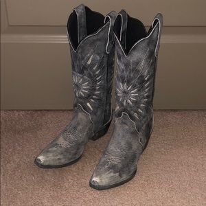 Laredo Womens Starburst Western Boots